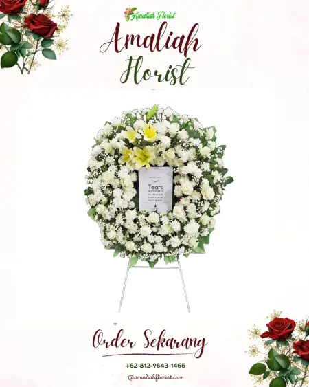 Krans Bunga Duka Long Bagun